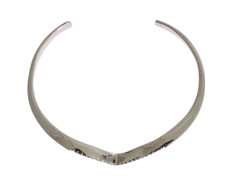 Skyfall CZ 925 Silver Bangle Bracelet - Image 5